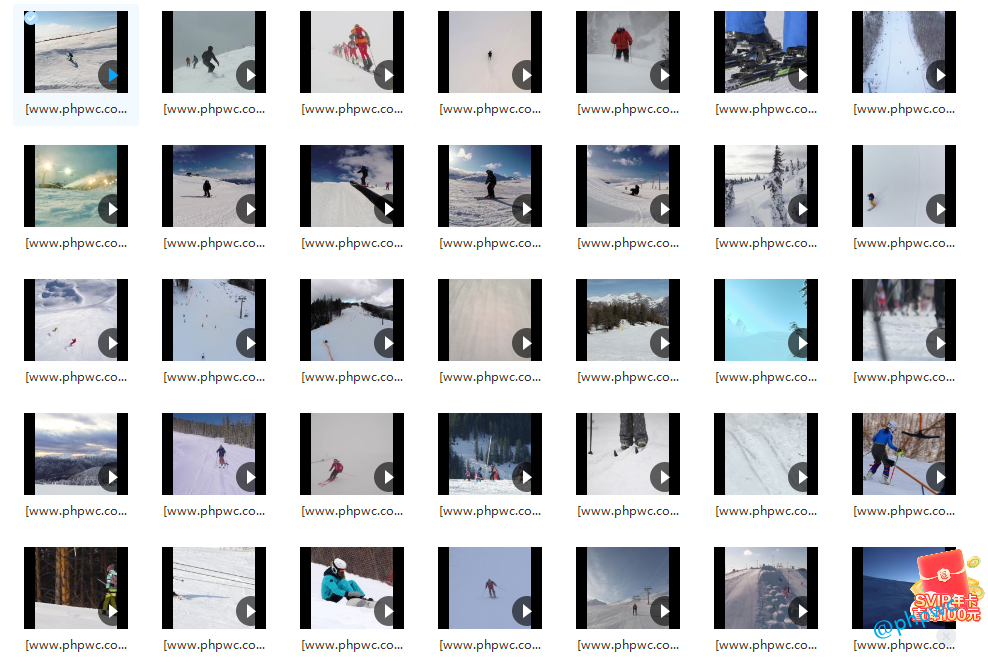 滑雪极限运动视频素材74个 - 网盘打包下载()-默认栏目