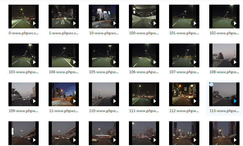 车内固定机位拍摄（黑夜)-视频素材327个无水印-网盘打包下载()-默认栏目