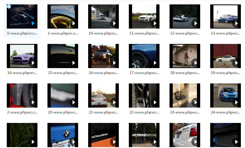 汽车路拍-视频素材116个无水印-网盘打包下载()-默认栏目